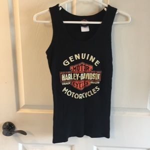 Harley Davidson ribbed tank top